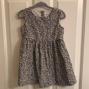Baby Gap corduroy leopard dress size 2T